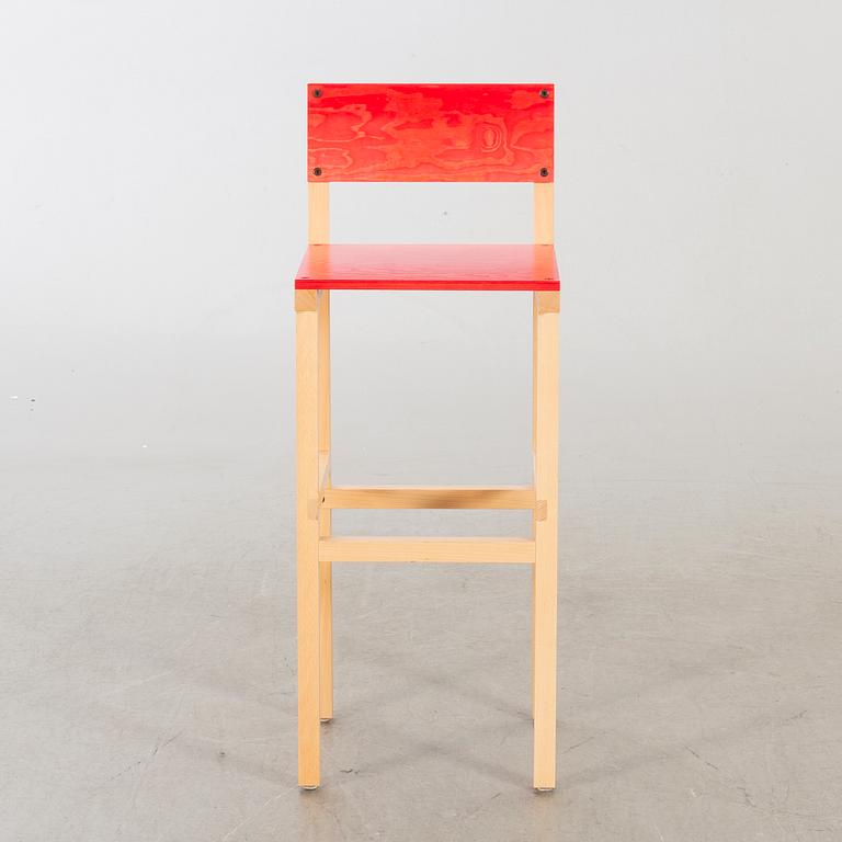 FREDRIK PAULSEN, "Röhsska"Designbaren,bar stool, Blå Station 2020, Bar stool 17/18.