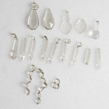 Ljuskrona, omkring år 1900. Oscariansk.