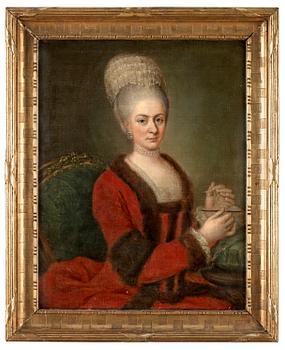 603. Karl Fredrik Brander Tillskriven., "Lovisa Ulrica Ehrenpreus" (1692-1775).