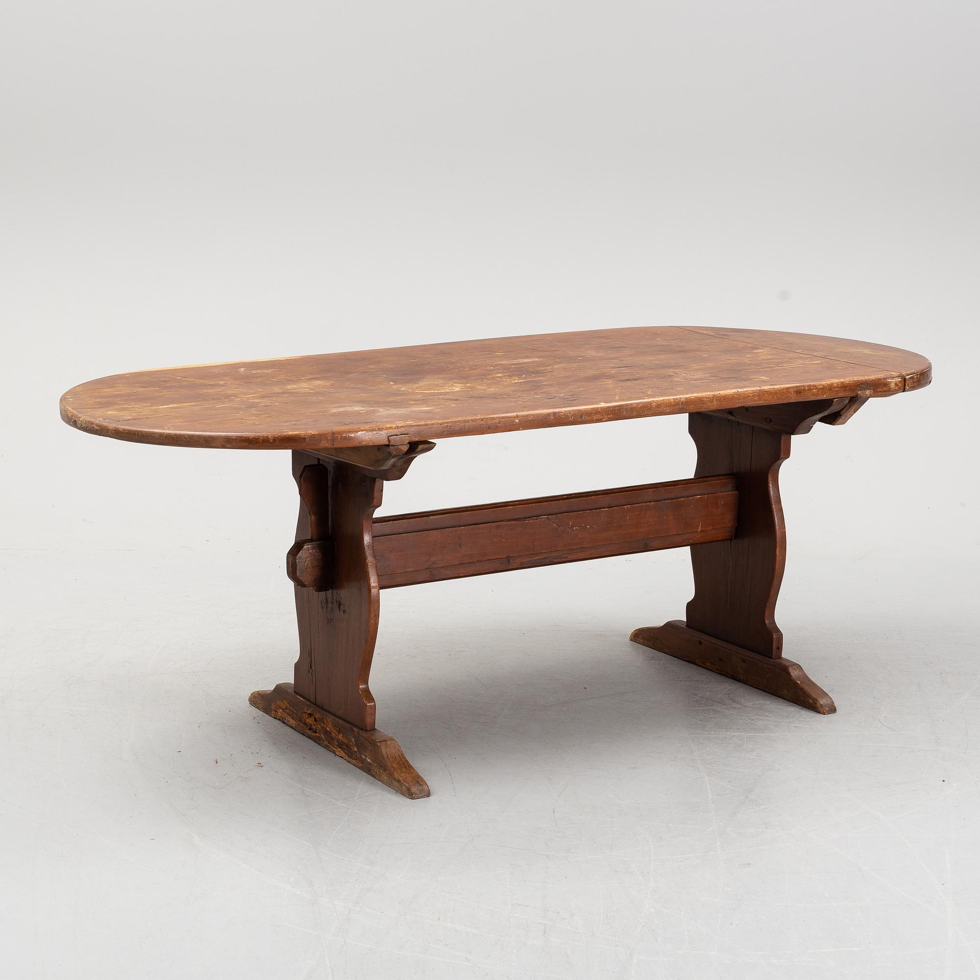 Bockbord, allmoge, 1800-tal.