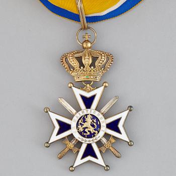 ORANIE-NASSAU ORDEN, Nederländerna, kommendörskors med svärd.