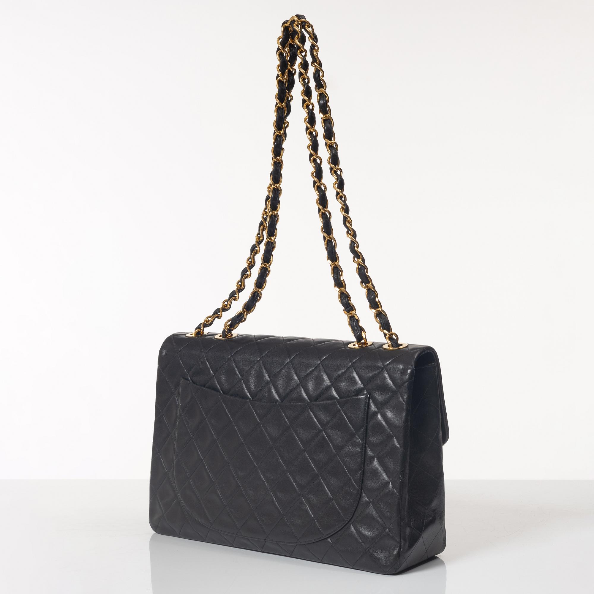 Chanel, väska, "Maxi Single Flap Bag", tidigt 1990-tal.