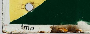 A 'Persil till all slags tvätt' advertising sign, 1920's/30's.