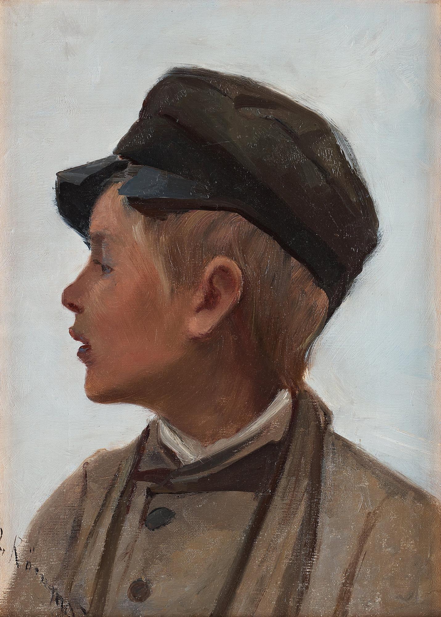 Lotten Rönquist, Young boy.