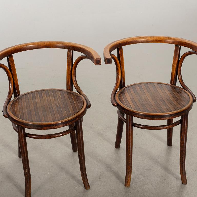 KARMSTOLAR 4 st Thonet tidigt 1900-tal.