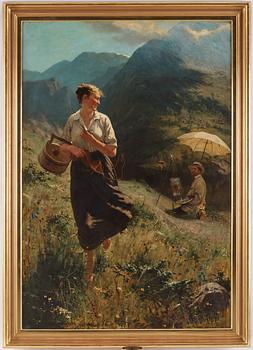 Hans Dahl, Modellen och konstnären.