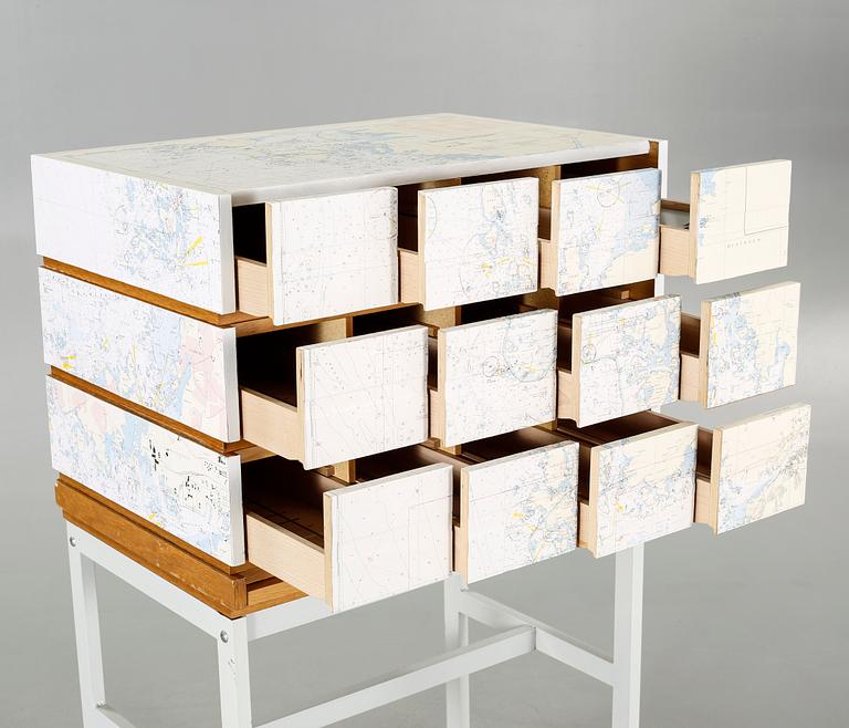 KARTOTEK / ARKIVSKÅP, 1900-talets andra hälft.