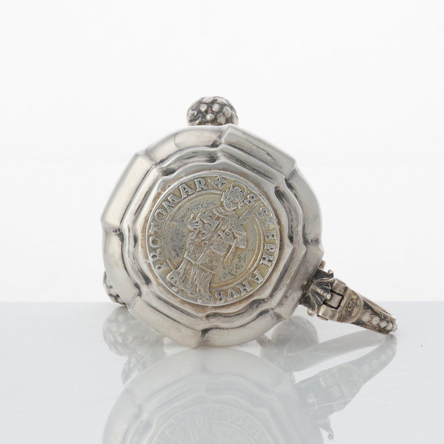 A Swedish late baroque parcel-gilt silver miniature tankard, mark of Thomas Beckman, Örebro (1727-1759 (1772)).