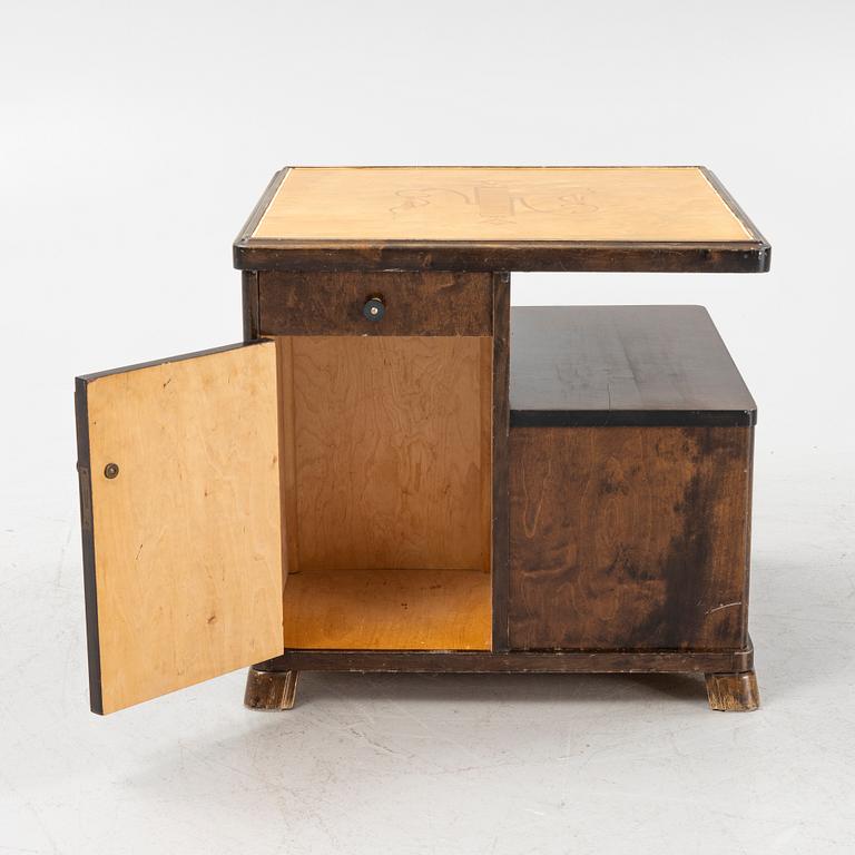 A Swedish Grace smoking table, 1920's/30's.