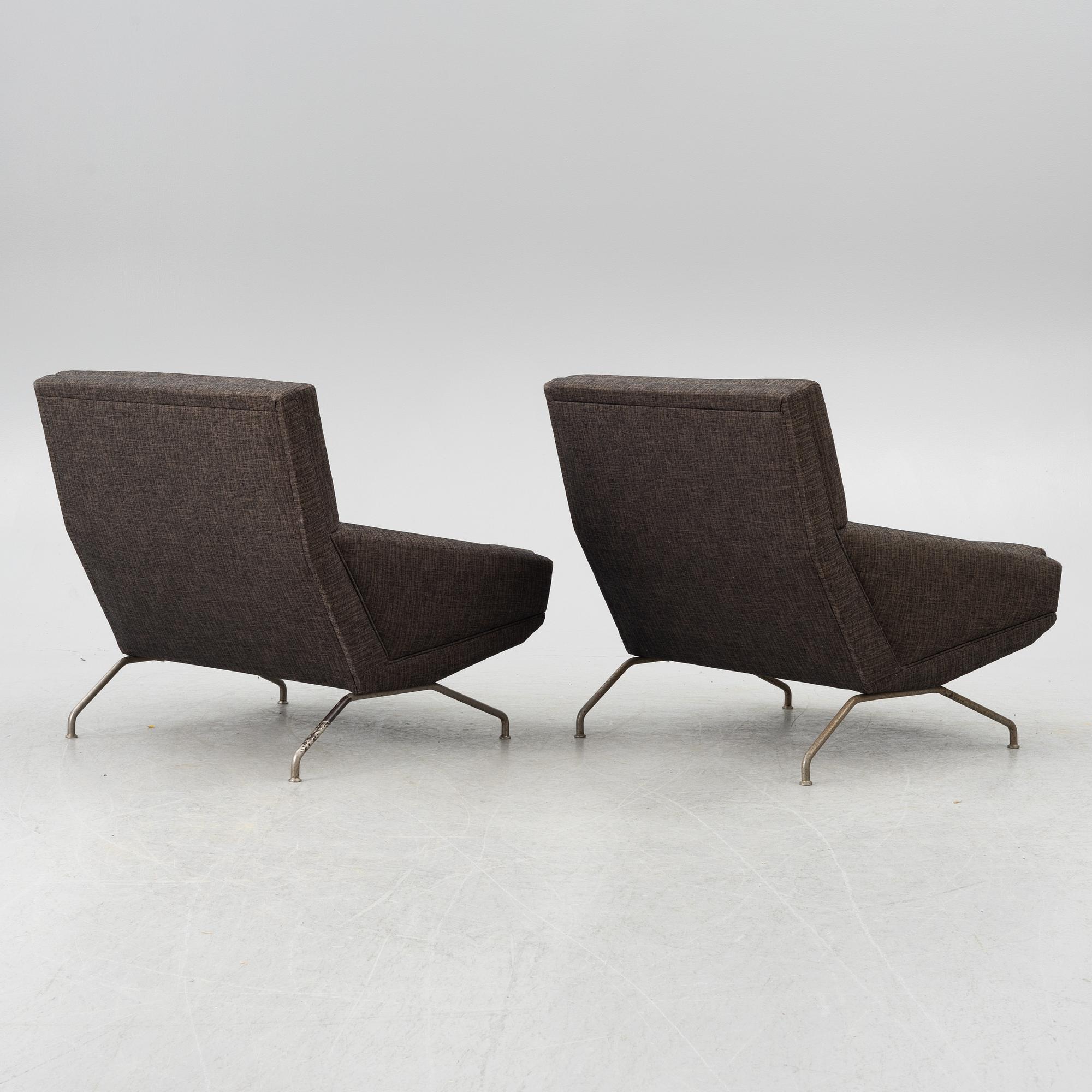 Georges van Rijck, fåtöljer, ett par, Beaufort, 1960-tal.