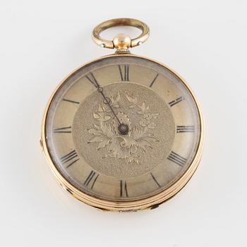 FICKUR, delvis 18 K guld, 1900-talets första hälft.