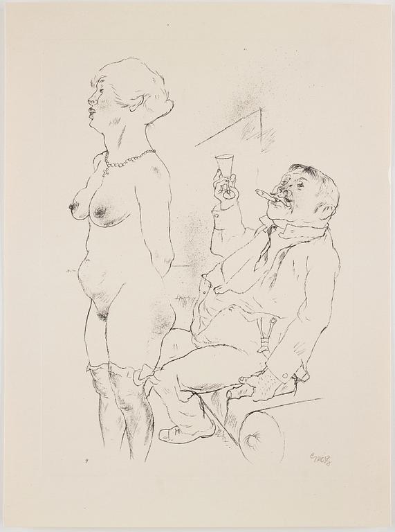 George Grosz, "Ecce Homo".