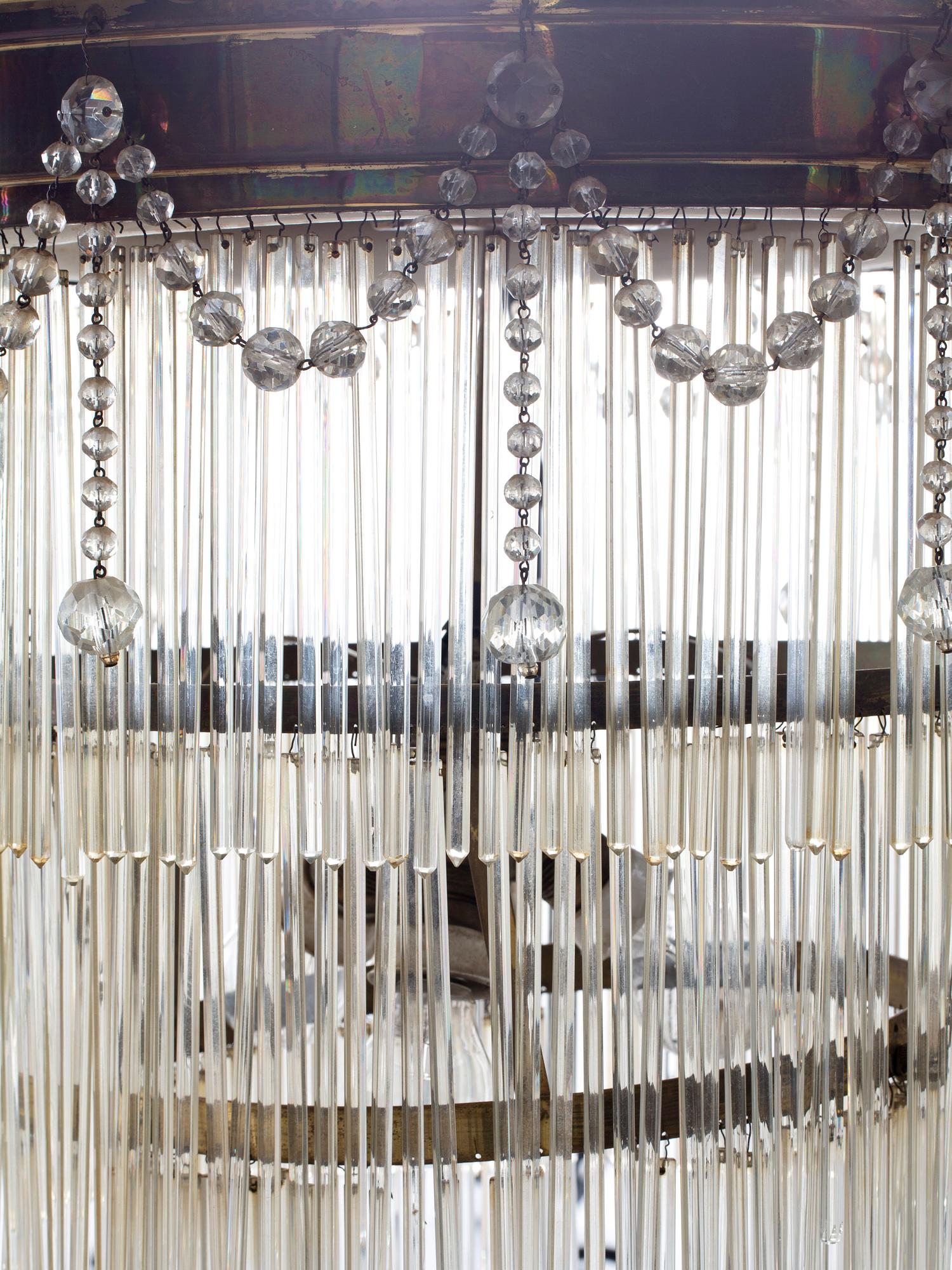 LJUSKRONA, 1900-tal. Höjd 60 cm.