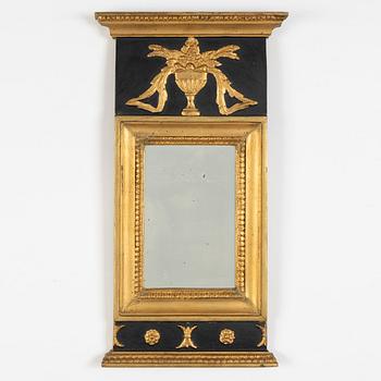 Speglar, två stycken, Empire, 1800-talets första hälft.