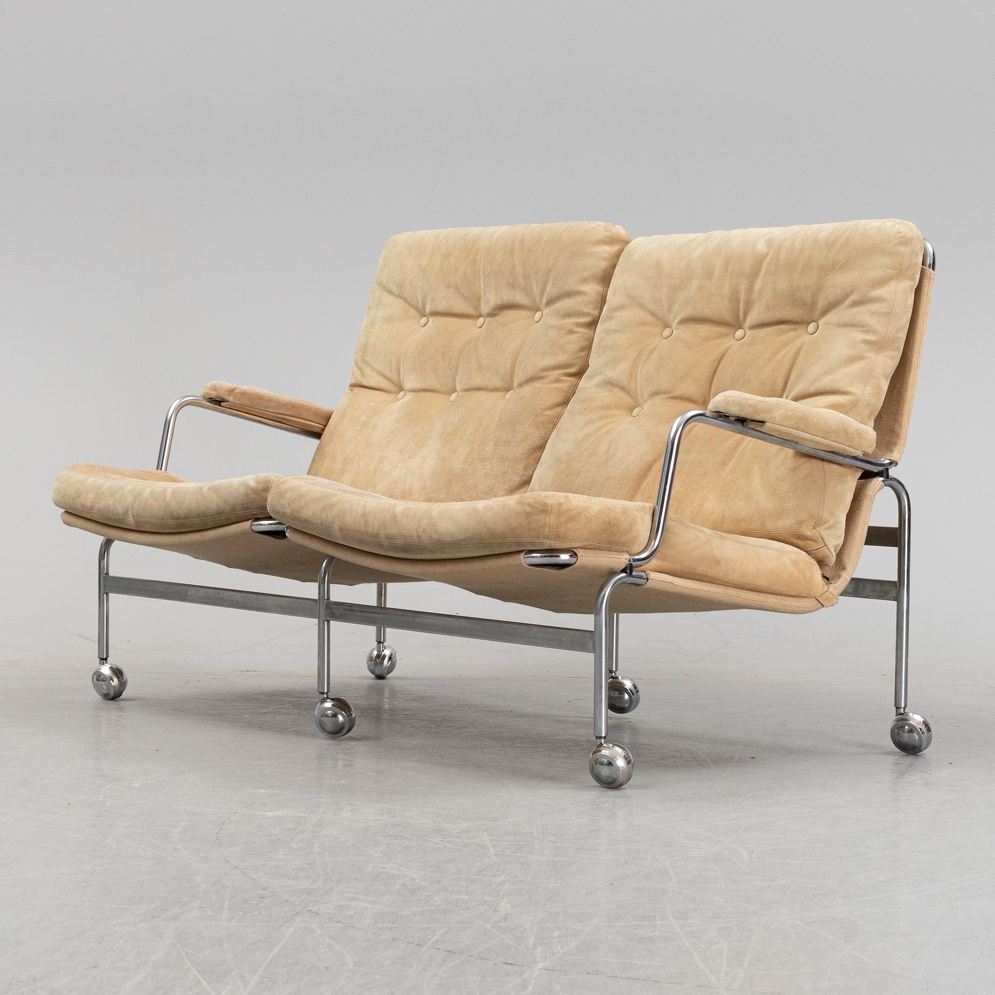 A sofa, 'Karin' by Bruno Mathsson for DUX.