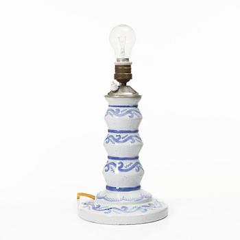 Wilhelm Kåge, a table lamp, Gustavsberg, 1920.