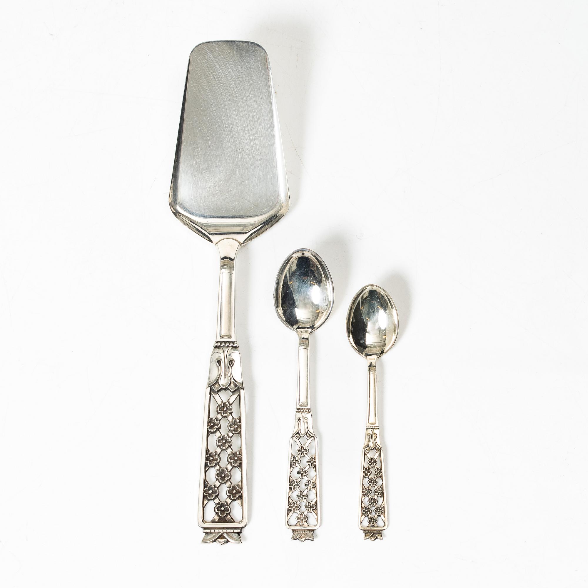 Bestickservis, 26 delar, "Princess", Ceson, Göteborg, 1965-78.