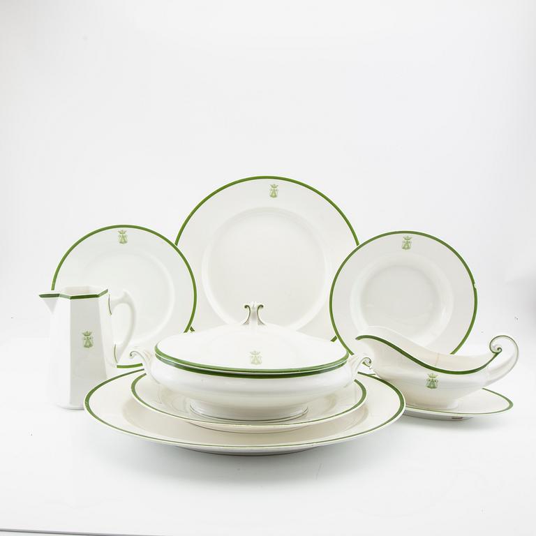 Servis 49 dlr Gustavsberg omkring 1900, porslin.