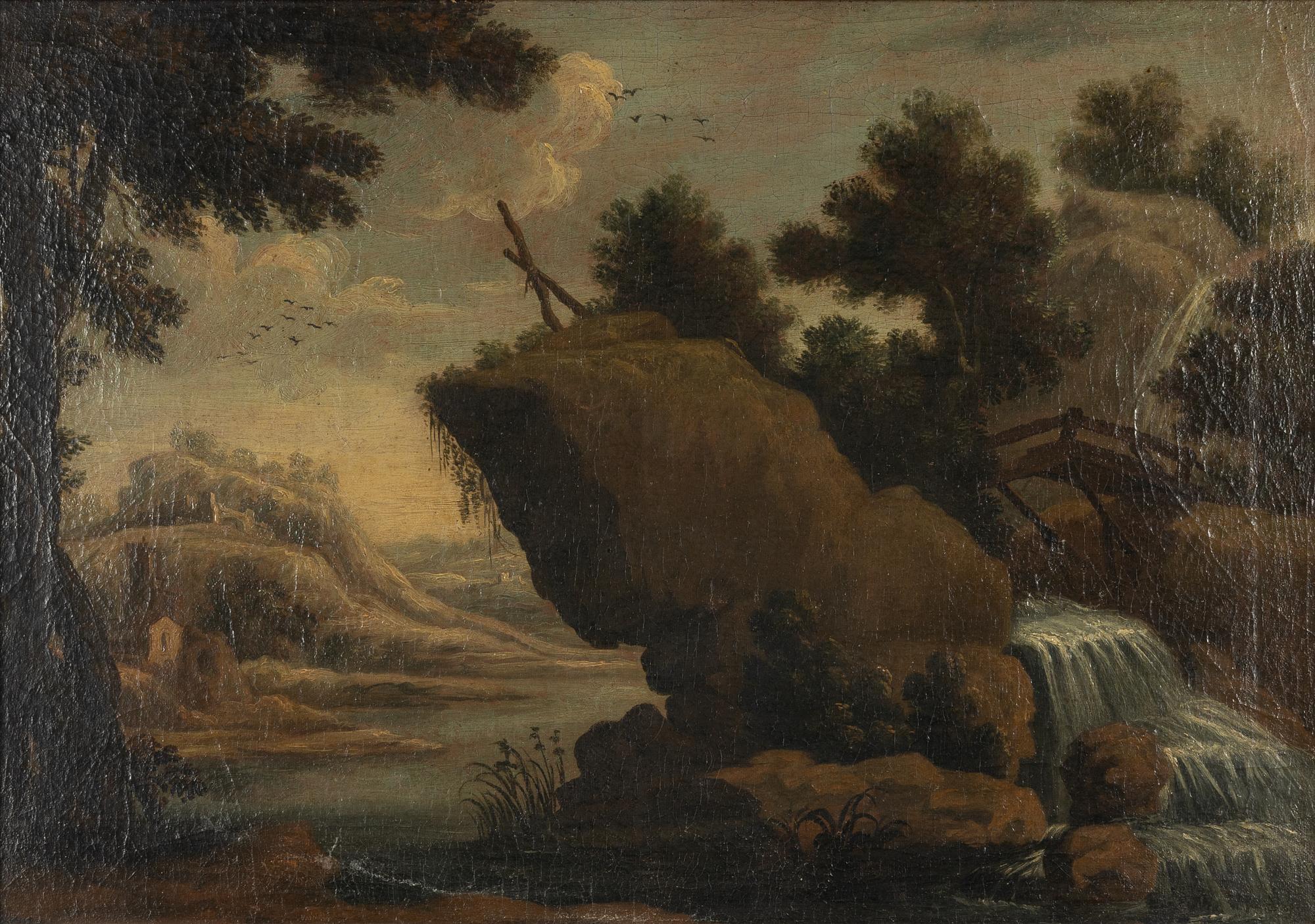 Cornelis Huysmans, hans art, Landskap.