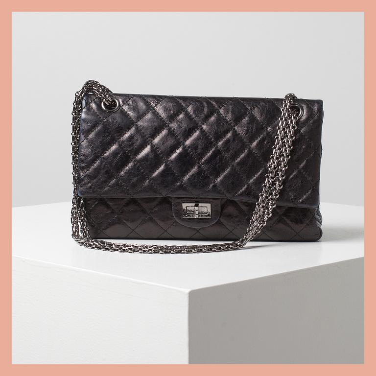 VÄSKA "Double Flap bag", Chanel.