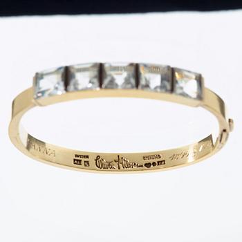 WIWEN NILSSON, armring, Lund 1945, sterling,