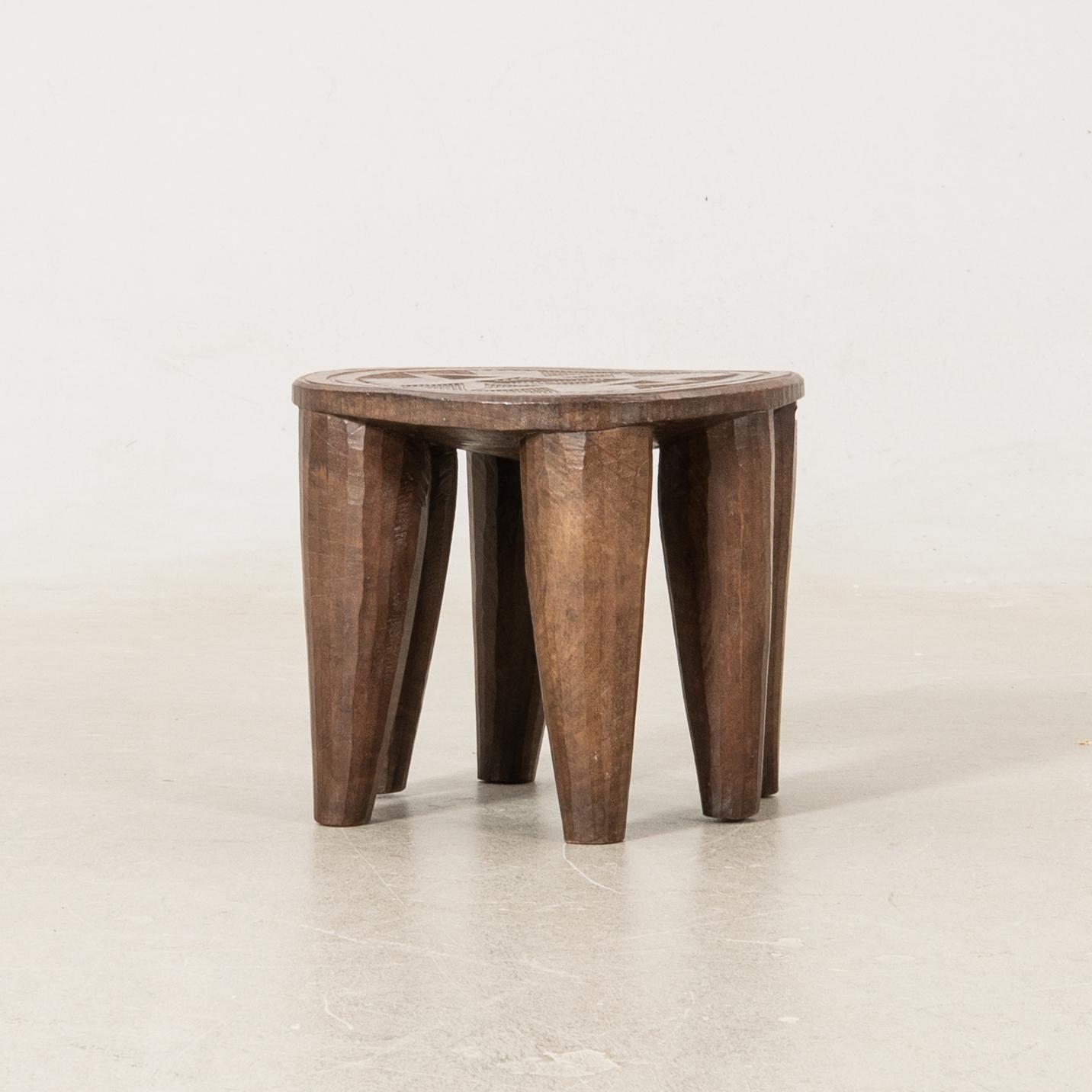 Stool, Nupe, Nigeria mid-20th century.