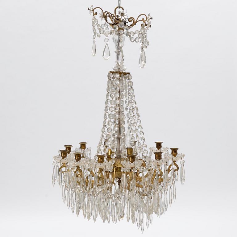 Chandelier, second half of the 19th Century.