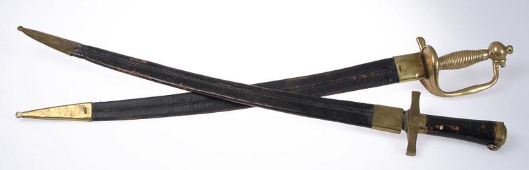 HUGGARE, 2 st, 1800-tal.