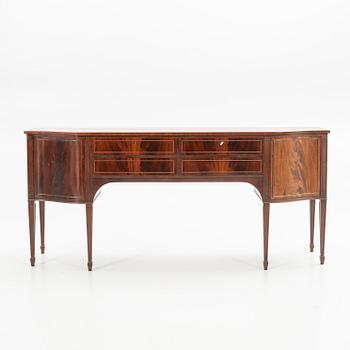 Sidebord, Oscar Edvard Ekelunds snickerifabriks AB, Virserum, 1900-talets mitt.