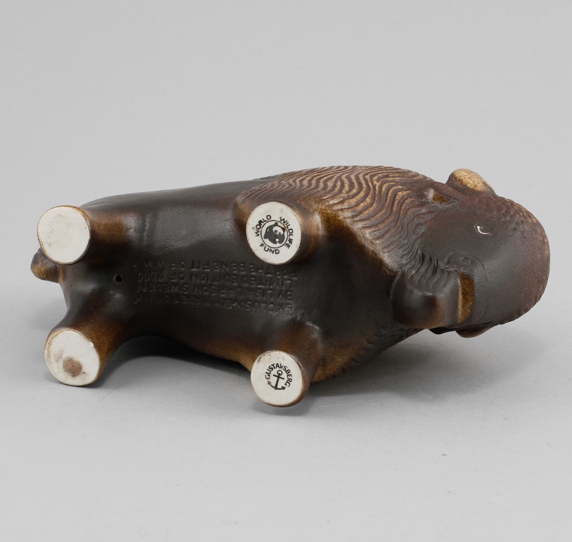 FIGURIN, stengods, Lisa Larson, Nordiska Kompaniet, 1975-1981.