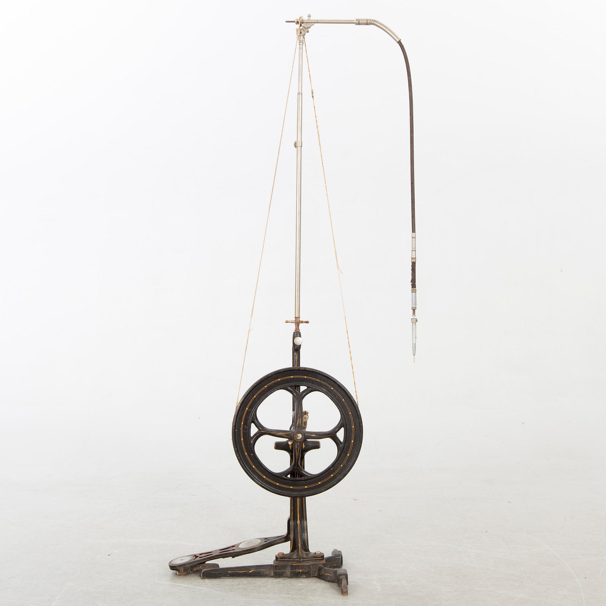 Tandläkarborr, omkring 1900.