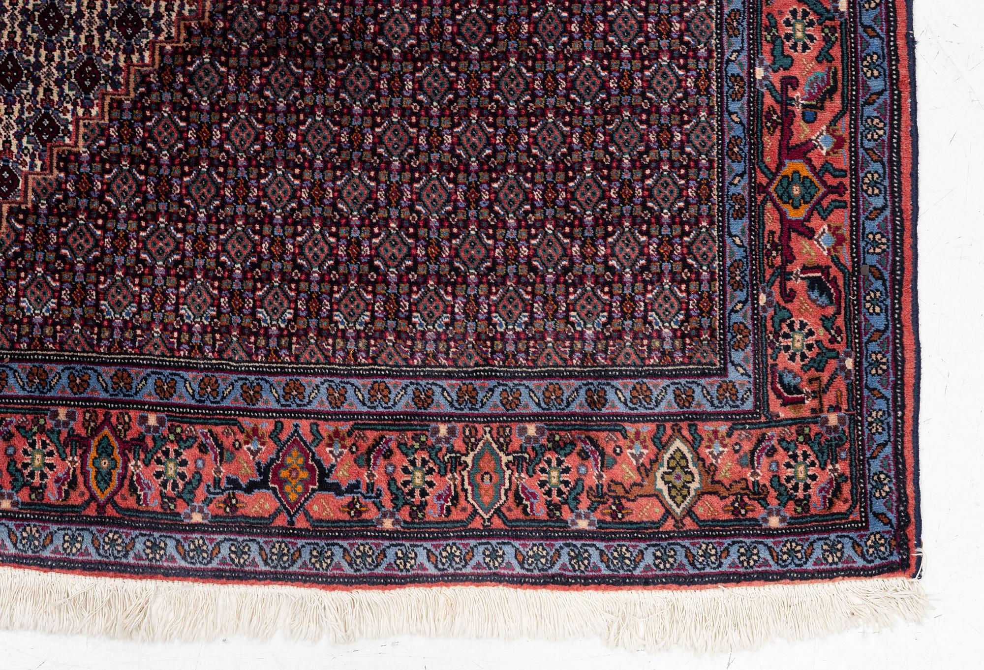 Rug, Senneh Bidjar, approx. 290 x 195 cm.