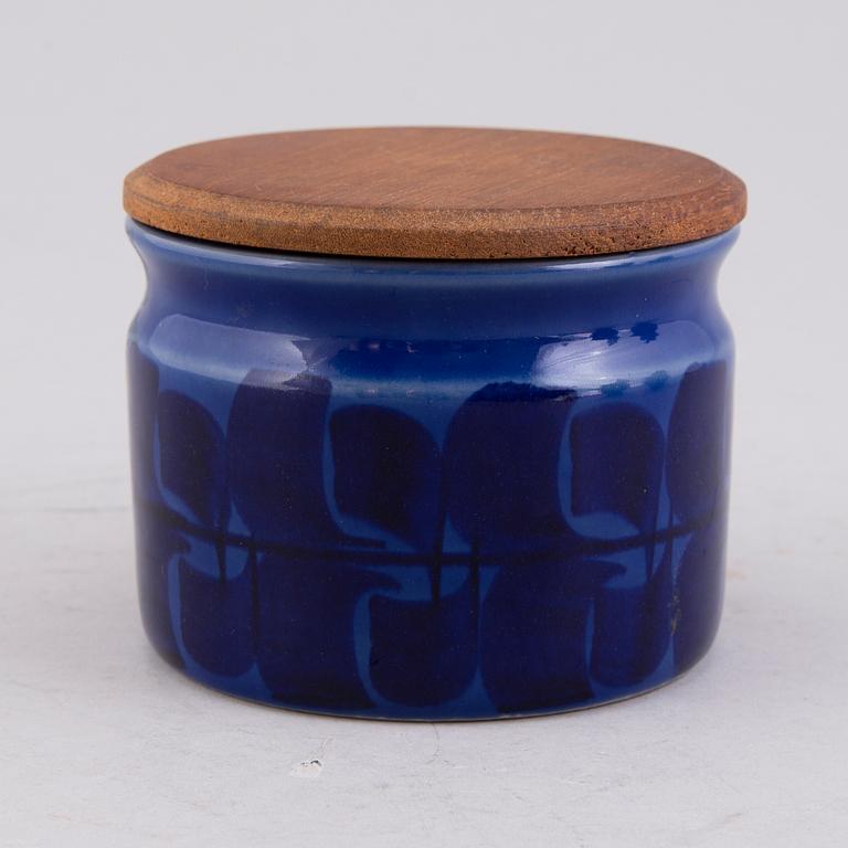 MARIANNE WESTMAN, Set of three stoneware jars by Rörstrand, second half of 20th Century.