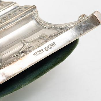 James Dixon & Sons, a pair of silver candlesticks, Sheffield, England, 1962.