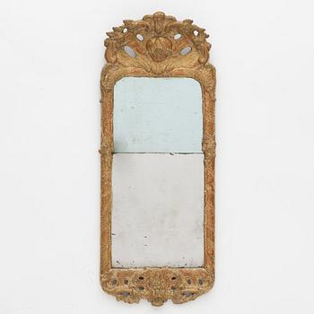 A Rococo mirror, Sweden, second half of the 18th Century.