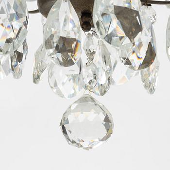 A rococo style chandelier, 20th Century.