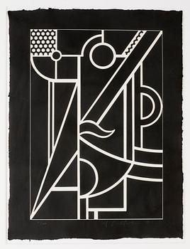179. Roy Lichtenstein, "Modern Head #3".
