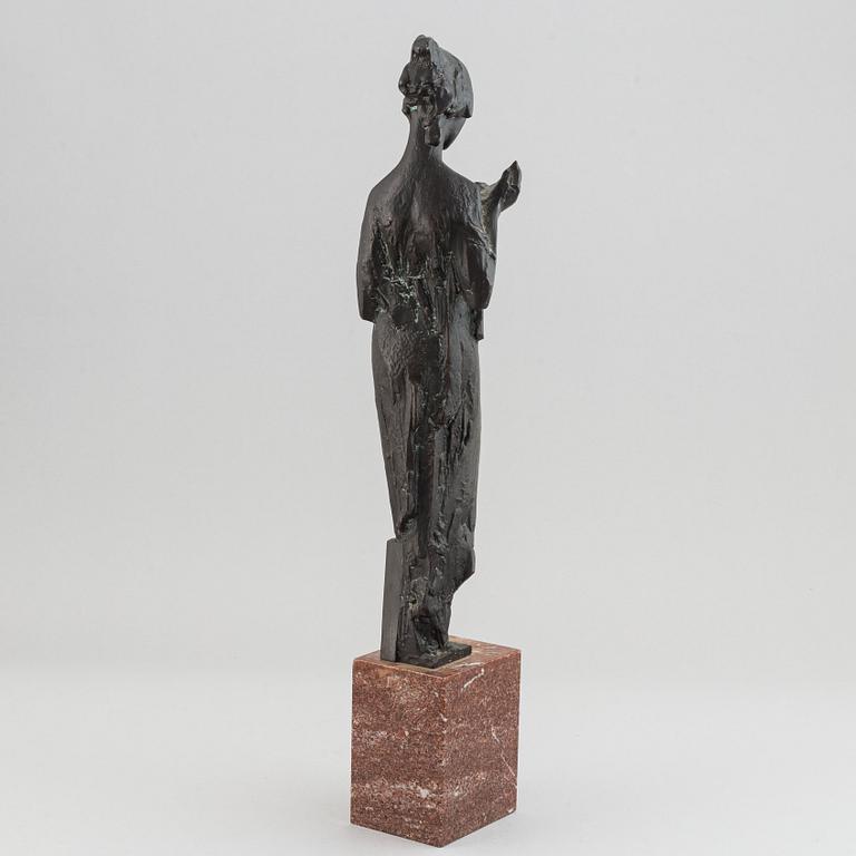Jan Hána, efter. Skulptur. Signerad. Brons, höjd 54,5 (ink bas).