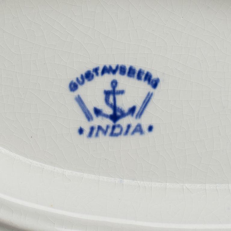 A 96 piece creamware dinner service 'India' from Gustavsberg.