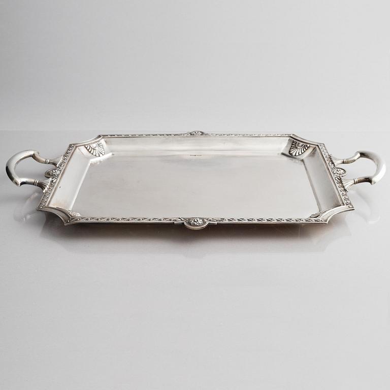 Alexander Nikolajewitsch Sokolow, bricka, silver, S:t Petersburg, Ryssland 1872.