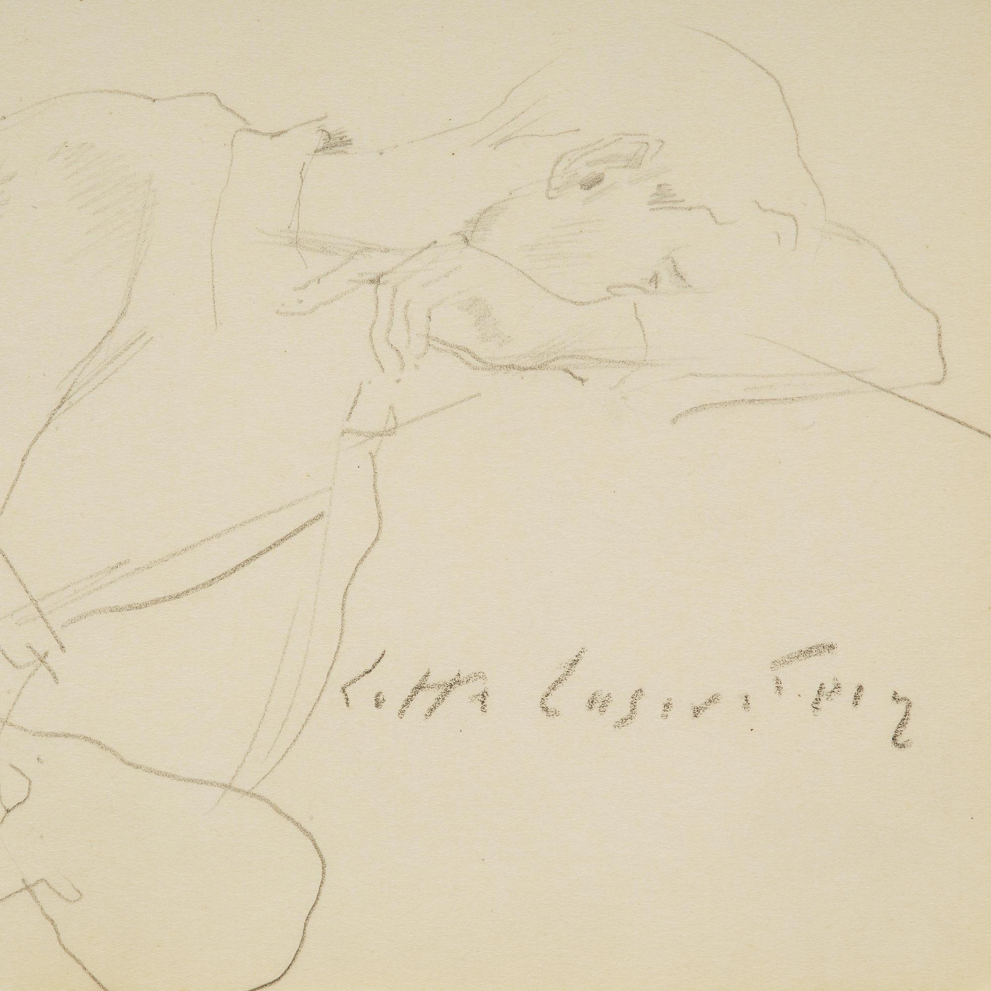 Lotte Laserstein, Resting Traute.