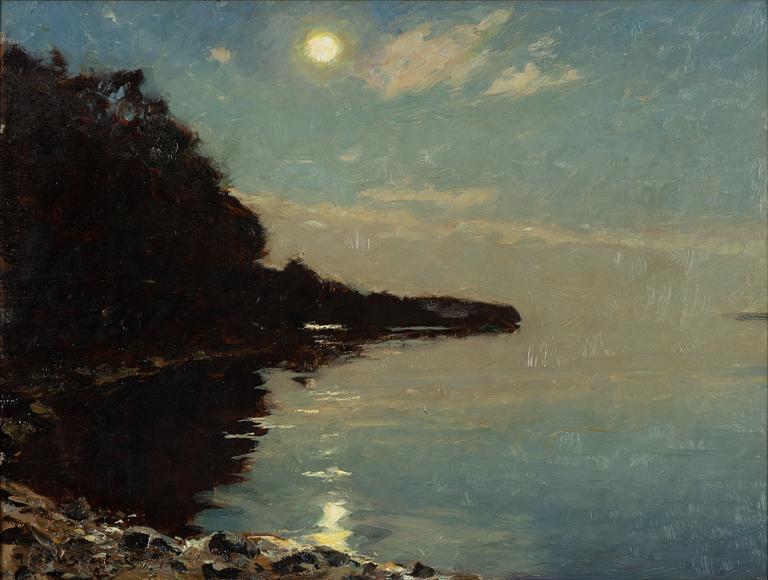 Gottfrid Kallstenius, ”Månskensnatt Källvik Tjust”.