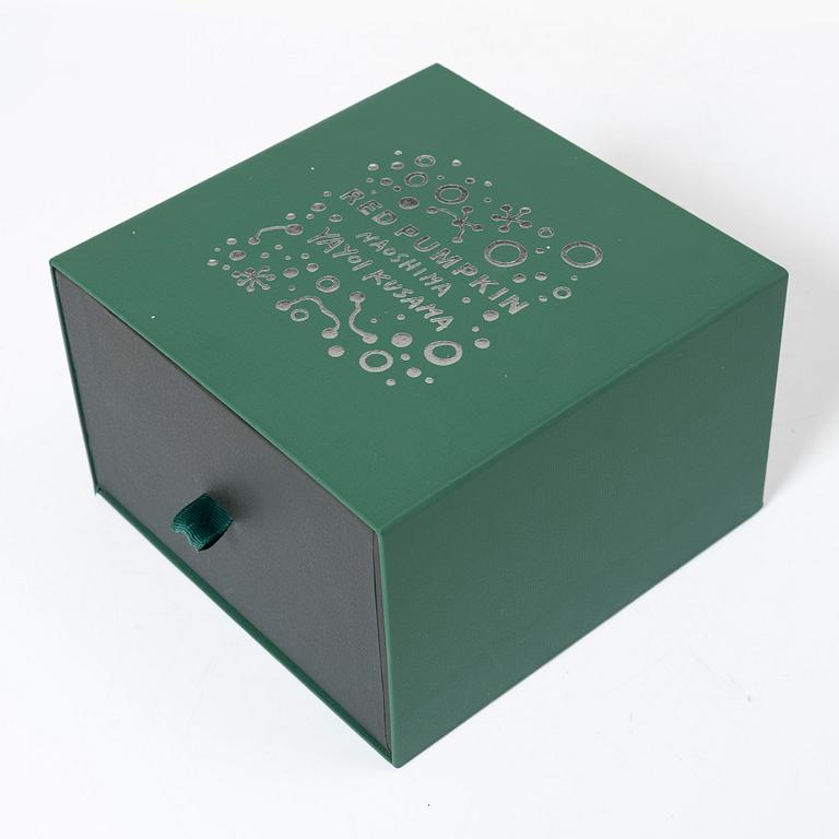 Yayoi Kusama, after, object/multiple, "Red Pumpkin", published by Benesse Holdings Inc, Naoshima, Japan.