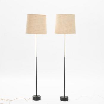 Hans-Agne Jakobsson, golvlampor, ett par, modell S-1871, Hans-Agne Jakobsson AB, Åhus.