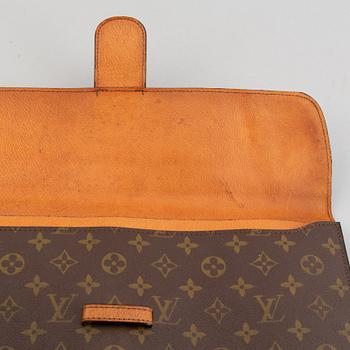 Louis Vuitton, a monogram canvas briefcase.