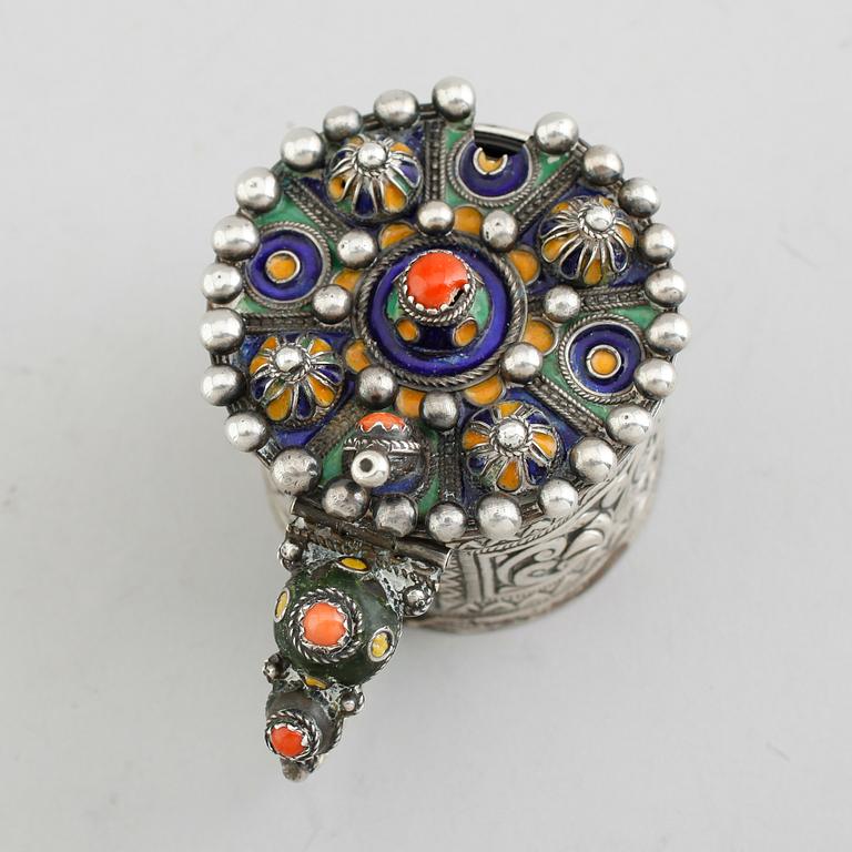 SENAPSKAR, silver, orientaliskt, 1900-talets första hälft.