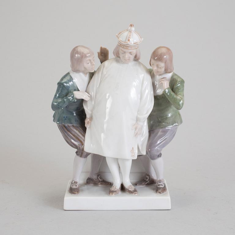 FIGURIN, porslin, Royal Copenhagen, Danmark, 1900-tal.