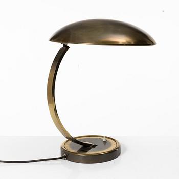 Christian Dell, a table lamp, model 6751, Gebr. Kaiser & Co, Germany, 1930s.
