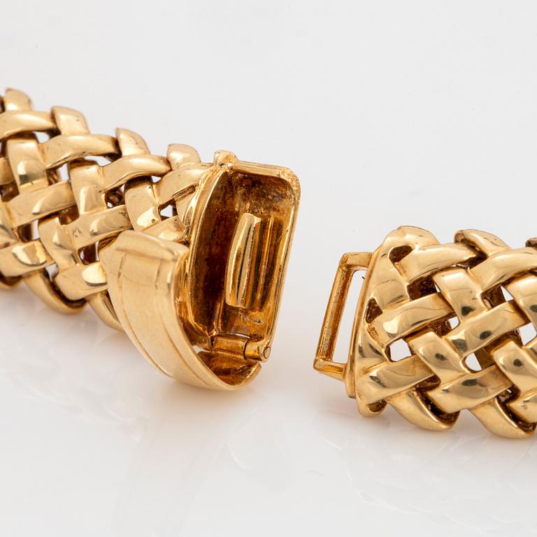 Tiffany collier 18K guld "Vannerie".