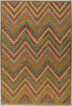 A CARPET, kilim, ca 306 x 207 cm.